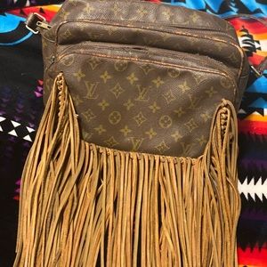 Authentic fringe louis vuitton